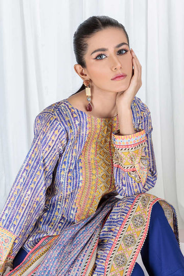 Bonanza Satrangi Sso223p26 Blue Eid Prints 2022 Online Shopping